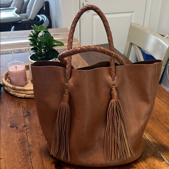 Madewell leather satchel - Picture 1 of 10